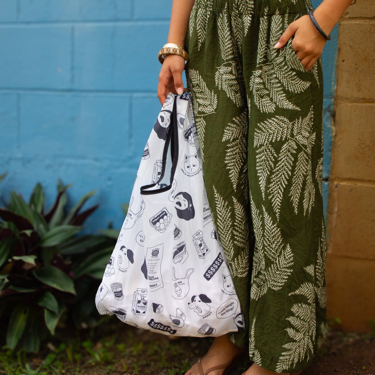 "Hawaii Prices" Funny Reusable Foldable Grocery Bag